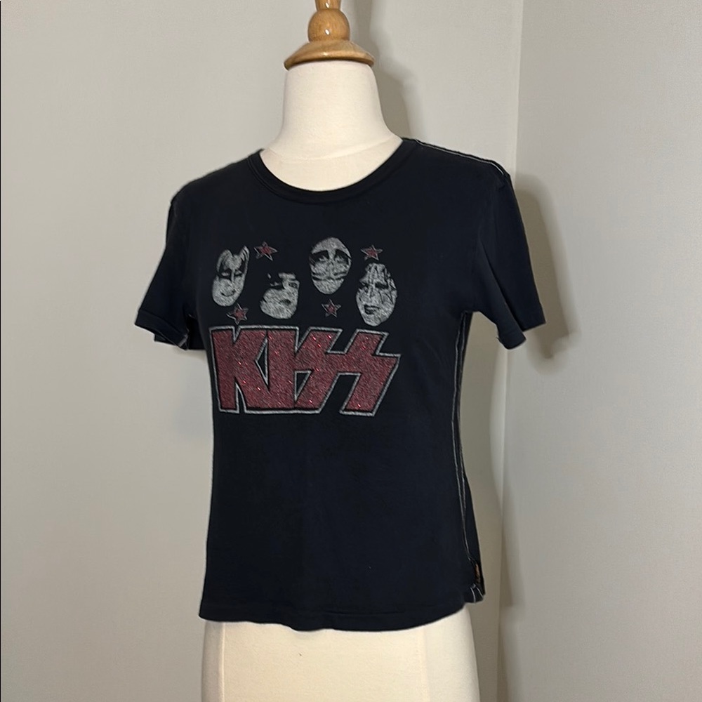 Trunk Ltd Black Short Sleeve Tee Band Graphic
